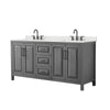 Custom image for Dark Gray with Matte Black Trim / Giotto Quartz / No Mirror