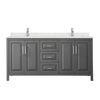 Custom image for Dark Gray with Polished Chrome Trim / Giotto Quartz / No Mirror
