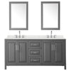 Custom image for Dark Gray with Polished Chrome Trim / Giotto Quartz / 24