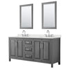Custom image for Dark Gray with Polished Chrome Trim / Giotto Quartz / 24
