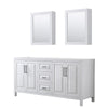 Custom image for White with Matte Black Trim / Medicine Cabinets