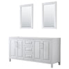 Custom image for White with Polished Chrome Trim / 24