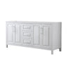Custom image for White with Polished Chrome Trim / No Mirror