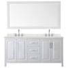 Custom image for White with Polished Chrome Trim / Giotto Quartz / 70