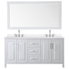 Custom image for White with Polished Chrome Trim / White Quartz / 70