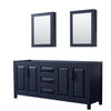 Custom image for Dark Blue with Matte Black Trim / Medicine Cabinets