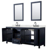 Custom image for Dark Blue with Matte Black Trim / Giotto Quartz / 24