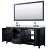 Custom image for Dark Blue with Matte Black Trim / Giotto Quartz / 70