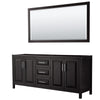 Custom image for Dark Espresso with Polished Chrome Trim / 70