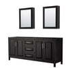 Custom image for Dark Espresso with Polished Chrome Trim / Medicine Cabinets