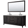 Custom image for Dark Espresso with Matte Black Trim / Giotto Quartz / 70