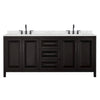 Custom image for Dark Espresso with Matte Black Trim / Giotto Quartz / No Mirror