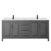 Custom image for Dark Gray with Matte Black Trim / Giotto Quartz / No Mirror