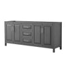 Custom image for Dark Gray with Polished Chrome Trim / No Mirror