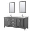 Custom image for Dark Gray with Polished Chrome Trim / Giotto Quartz / 24