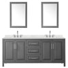 Custom image for Dark Gray with Polished Chrome Trim / Giotto Quartz / 24
