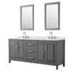 Custom image for Dark Gray with Polished Chrome Trim / Giotto Quartz / 24