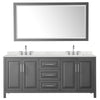 Custom image for Dark Gray with Polished Chrome Trim / Giotto Quartz / 70