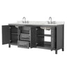 Custom image for Dark Gray with Polished Chrome Trim / Giotto Quartz / No Mirror