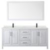 Custom image for White with Matte Black Trim / Giotto Quartz / 70