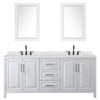 Custom image for White with Matte Black Trim / Giotto Quartz / 24