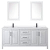 Custom image for White with Matte Black Trim / White Quartz / 24