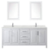 Custom image for White with Polished Chrome Trim / Giotto Quartz / 24