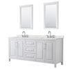 Custom image for White with Polished Chrome Trim / Giotto Quartz / 24
