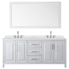 Custom image for White with Polished Chrome Trim / Giotto Quartz / 70