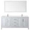 Custom image for White with Polished Chrome Trim / White Quartz / 70