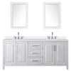 Custom image for White with Polished Chrome Trim / White Quartz / 24