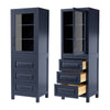 Custom image for Dark Blue with Matte Black Trim