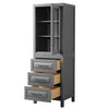 Custom image for Dark Gray with Matte Black Trim