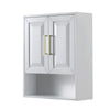 Custom image for White with Brushed Gold Trim