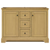 Custom image for Honey Oak with Matte Black Trim / No Mirror