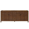 Custom image for Dark Walnut with Matte Black Trim / No Mirror