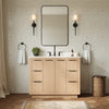Custom image for Light Straw with Matte Black Trim / White Quartz / No Mirror
