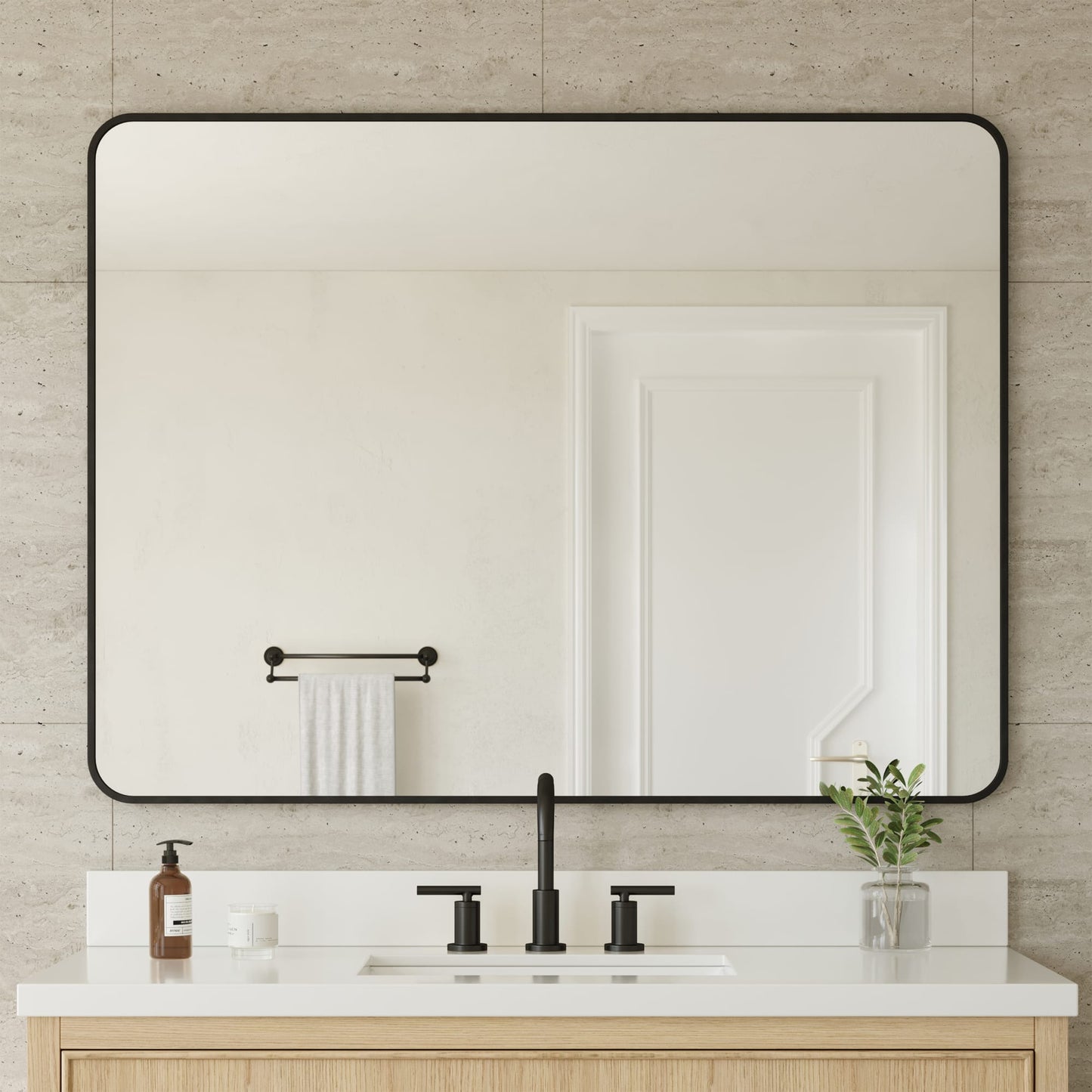 Hudson Bathroom Mirror 48 inch