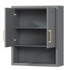 Custom image for Dark Gray with Brushed Gold Trim