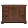Custom image for Dark Walnut with Matte Black Trim / No Mirror