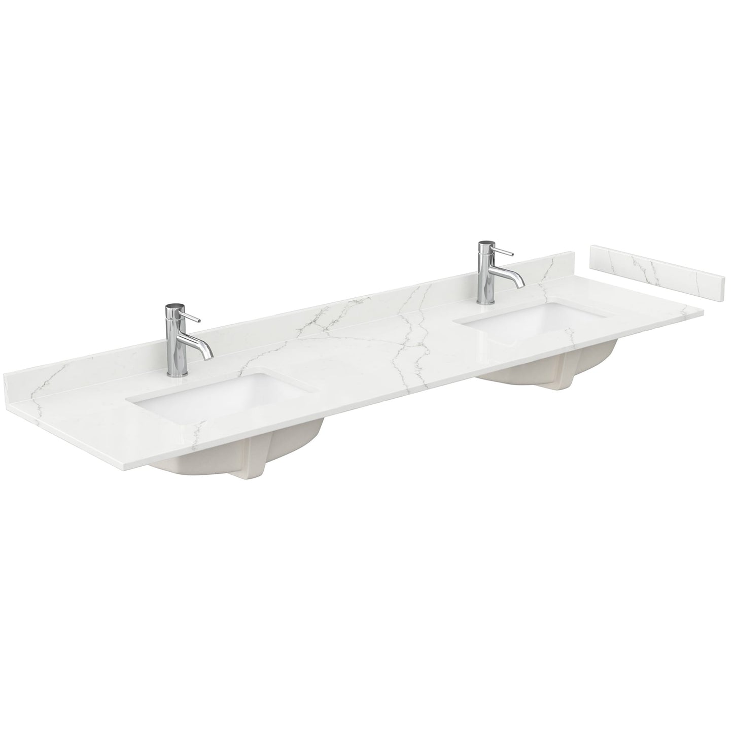 Countertop with Undermount Sink 80 inch Single hole