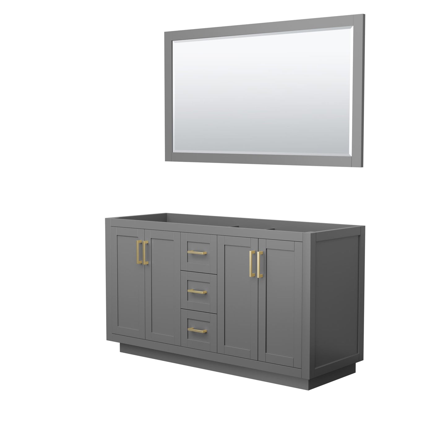 Miranda Bathroom Vanity Cabinet 60 inch Double Sink