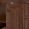 Custom image for Dark Walnut with Matte Black Trim / White Quartz / No Mirror