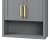 Custom image for Dark Gray with Brushed Gold Trim