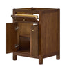 Custom image for Dark Walnut with Brushed Gold Trim / No Mirror
