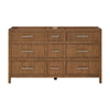 Custom image for Toasted Walnut with Brushed Nickel Trim / No Mirror