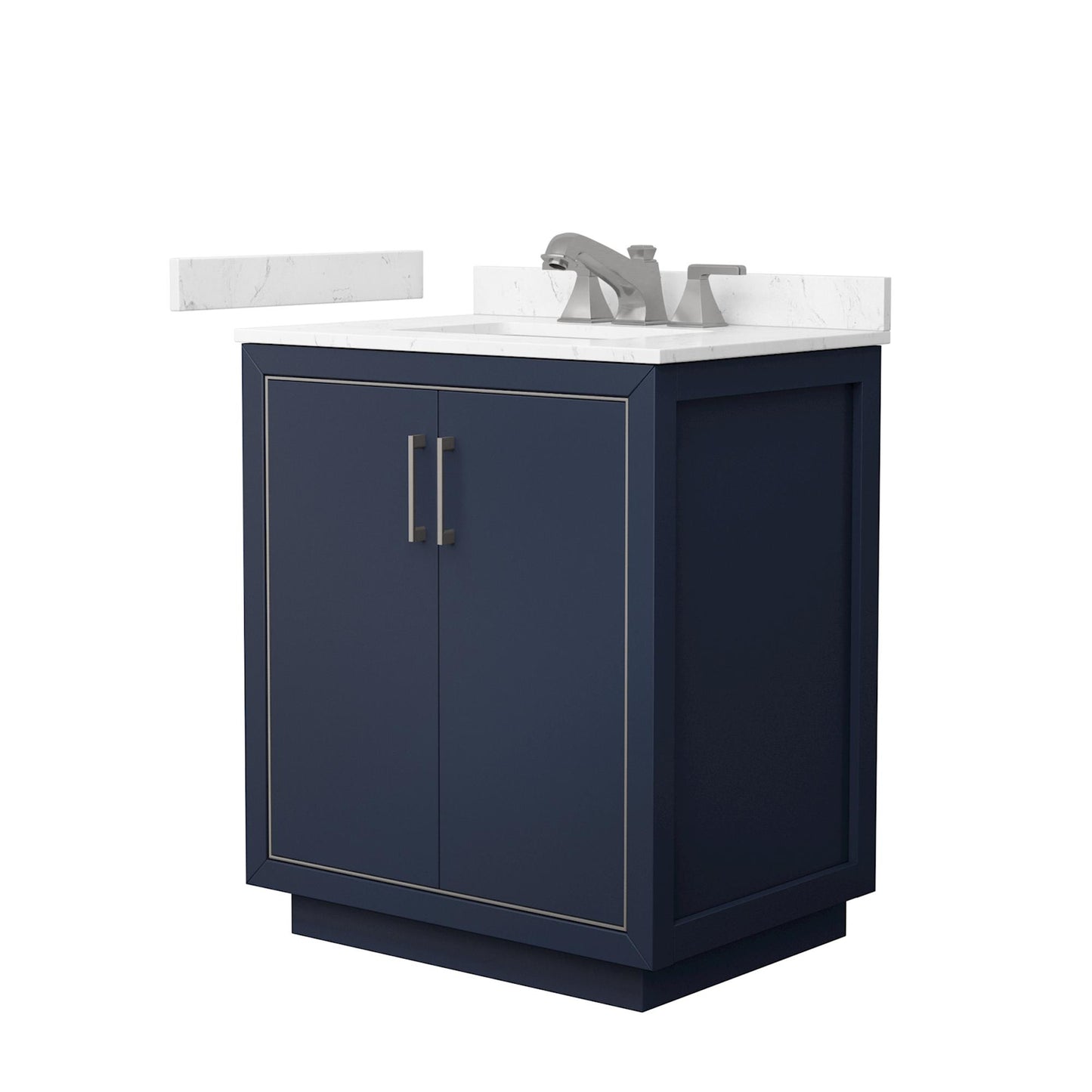 Icon Bathroom Vanity with Countertop 30 inch Single Sink 3-hole Faucet Setup