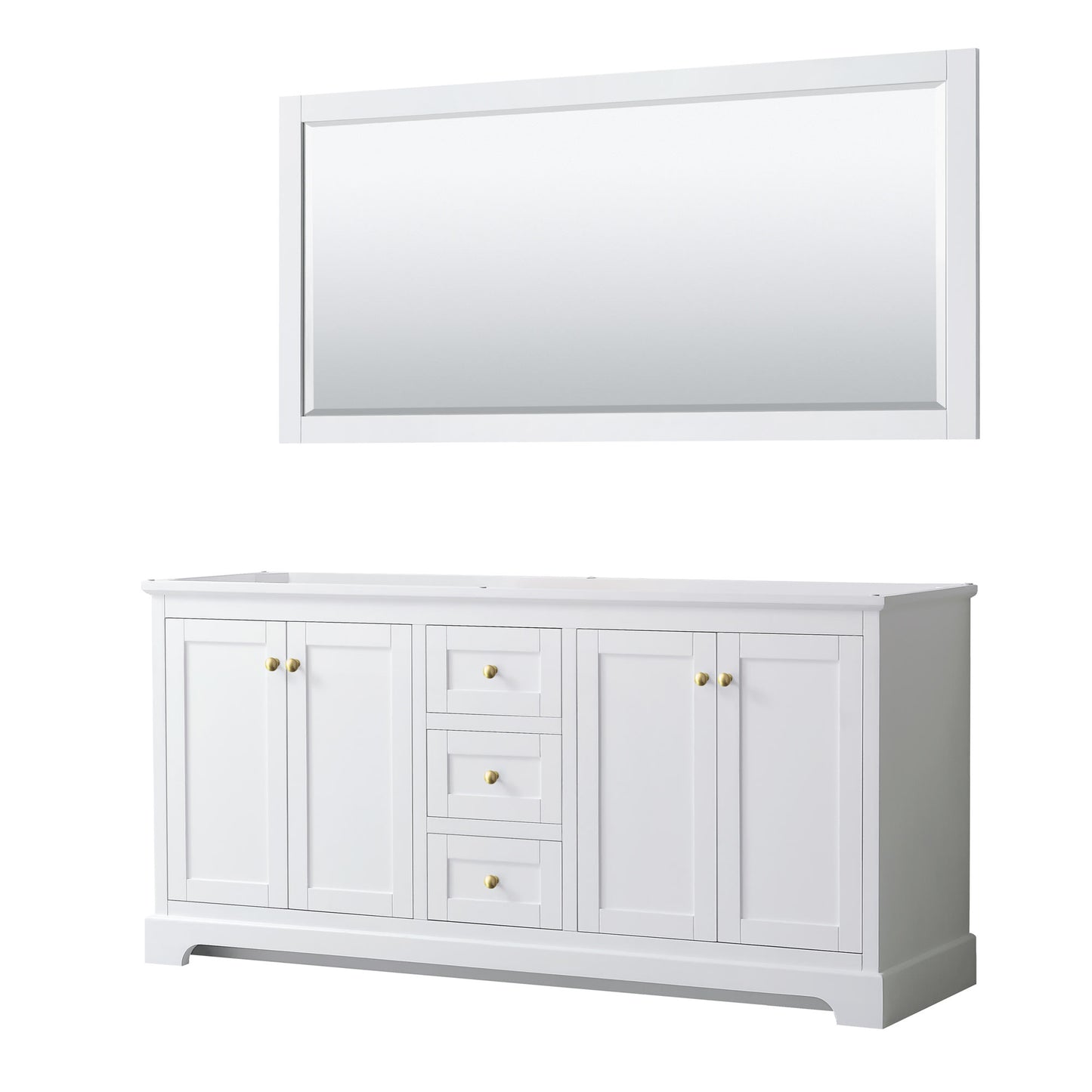 Avery Bathroom Vanity Cabinet 72 inch Double Sink