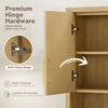 Custom image for Whitewashed Oak with Brushed Gold Trim