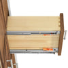 Custom image for Toasted Walnut with Brushed Nickel Trim / No Mirror